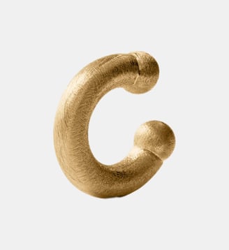 Cuffie d’oreille épaisse en argent 925 dorée 18K - Aristocrazy - Or