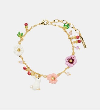 Bracelet charm's lapin rencontre enchantée - Les Néréides - Multicolore