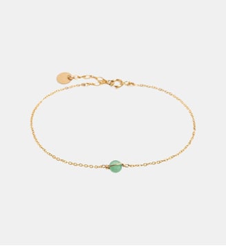 Bracelet Stella - Aventurine - YAY Paris - Doré