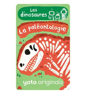 Cartes Explorobots : Les dinosaures - YOTO - Multicolore