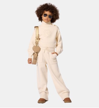 Pantalon en tricot - Michael Kors Kids - Champagne