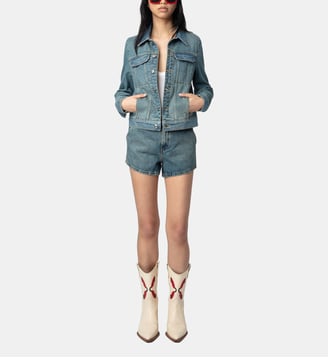 Blouson Kioky Denim - Zadig&Voltaire - Bleu light