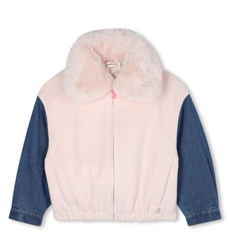 Veste avec fermeture éclair - Billieblush - Rose courage