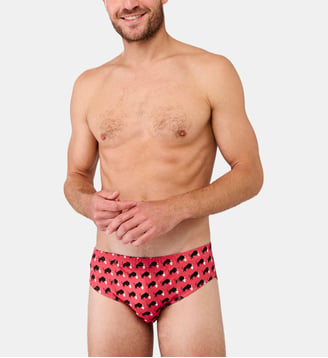 Slip en jersey de coton - Olé Toro - Arthur - Rouge