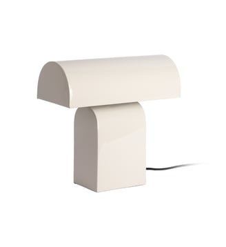 Lampe de Table Cadiz Disc - Blanc cassé - 15x32x30cm Leitmotiv