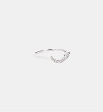 Bague Intrépide grand arc pavée Loyal.e Paris