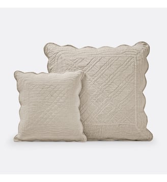 Housse de coussin matelassée coton La Redoute Interieurs