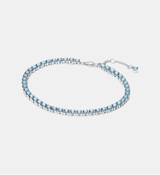Bracelet Rivière Bleu Clair Scintillant - Pandora - Argenté