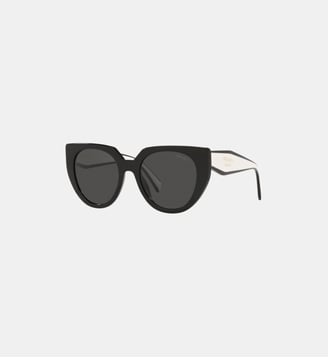 Lunettes de soleil PR 14WS - Prada - Noir et talc