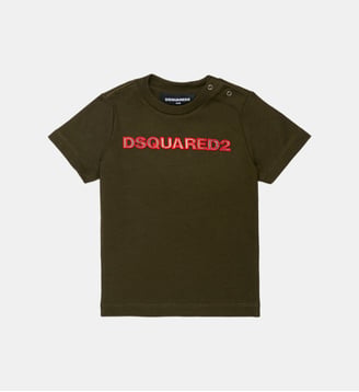 T-shirt avec logo - Dsquared2 - Kaki