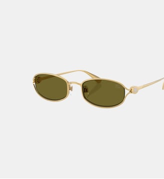 Lunettes de soleil Ovale BE3177 - Burberry - Or
