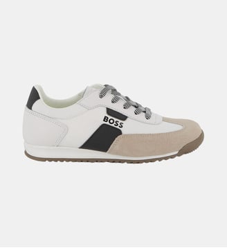 Basket à lacets - BOSS Kidswear - Blanc