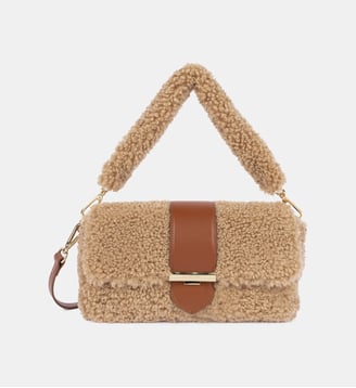 Sac à main Moumoute - Lancaster - Beige et marron