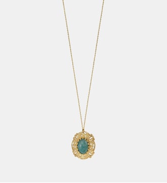 Collier gm dubarry aventurine - Caroline Najman - Bleu