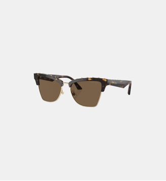 Lunettes de soleil Papillon JC5014 - Jimmy Choo - Havana et or pâle