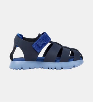 Sandales Oruga Sandal cuir - Camper - Bleu foncé