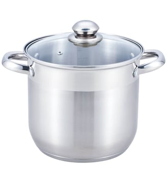 Marmite 20cm inox avec couvercle - Essentiel B - Inox