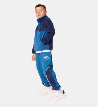 Pantalon de jogging - Hugo Kids - Bleu mosaique