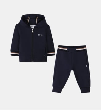 Ensemble cardigan et pantalon - BOSS Kidswear - Bleu cargo