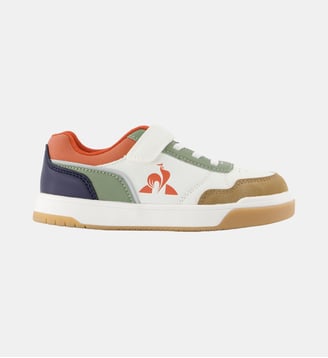 Baskets basses LCS Court Breaker finition lisse - Le Coq Sportif - Multicolore