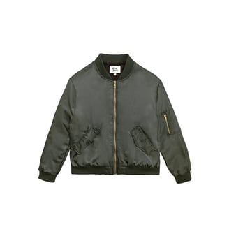 VESTE uni NARIO - La Petite Etoile - Kaki
