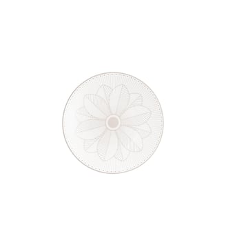 Assiette à pain Malmaison Impériale Porcelain Platine - MALMAISON IMPÉRIALE - Christofle - Blanc