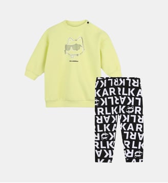 Ensemble robe et pantalon - Karl Lagerfeld Kids - Primevère