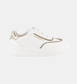 Baskets basse à lacets - Karl Lagerfeld Kids - Blanc