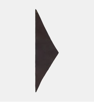 Triangle en mix de yak - Maje - Marron foncé