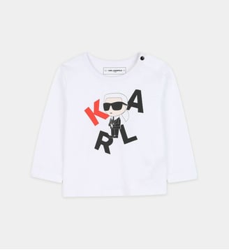T-shirts à manches longues Karl Lagerfeld Kids
