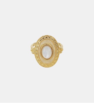 Bague plaqué or KATE Nilaï