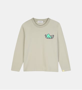 Tee-shirt manches longues - Billieblush - Chinchila