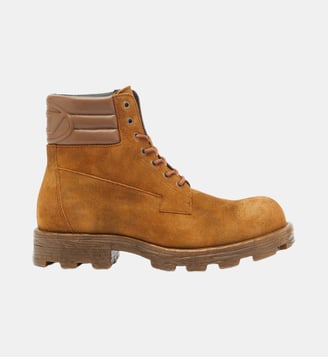 D-Hammer - Bottines de combat en suède et cuir - Diesel - Camel