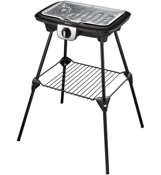 Barbecue électrique BG931812 easygrill 2 en 1 sur pieds, 35x21 cm - Tefal - Noir