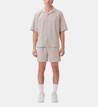 Chemise décontractée 1/2 Regular Col revers - Studio Seidensticker - Beige