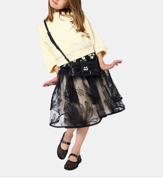 Tee-shirt à manches courtes - Marc Jacobs Kids - Black