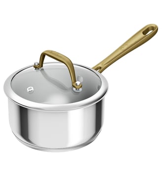 Casserole avec couvercle Ø16 cm - Tefal - Argent et doré