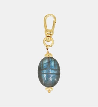 Medaillon SCARABEE - Nilaï - Bleu foncé
