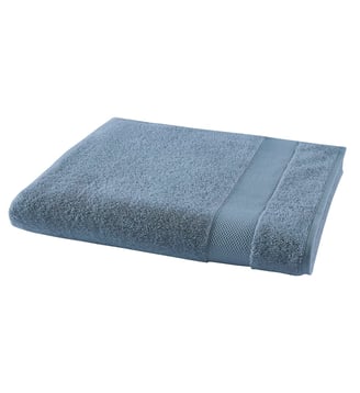 Drap De Bain Pétale - Anne de Solène - Bleu gris