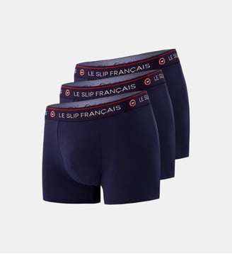Lot de 3 boxers en coton Le Slip Francais