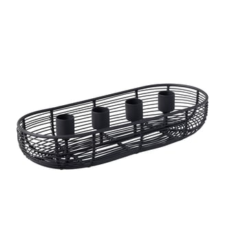 Couronne de l’Avent ovale - Villeroy & Boch - Noir