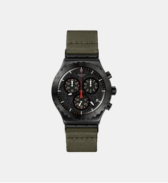 Montre New irony chrono Noir YVB416 - Swatch - Noir