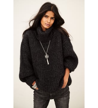 Pull Bemera - Ba&sh - Gris chine