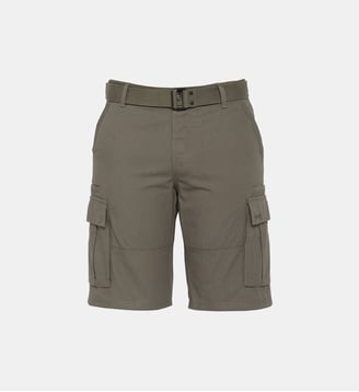 Short de combat avec ceinture - Schott - Kaki