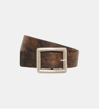 Ceinture effet vintage - The Kooples - Brown