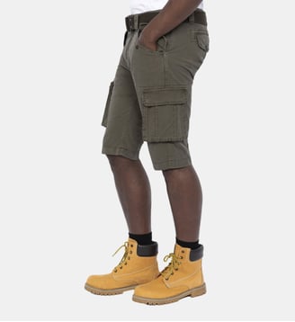 Short cargo multipoches. - Schott - Olive