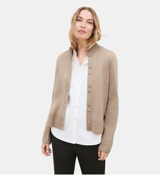 Pull mwinnie - Motif uni - Caroll - Sable