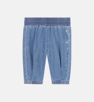 Pantalon en denim léger - Billieblush - Double stone et brossage