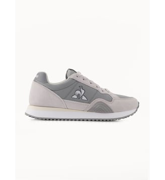 Sneakers rétro-running avec détails suede Jet Star - Le Coq Sportif - Neutral grey