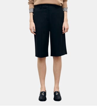 Bermuda droit de tailleur - MIO - Gerard Darel - Noir